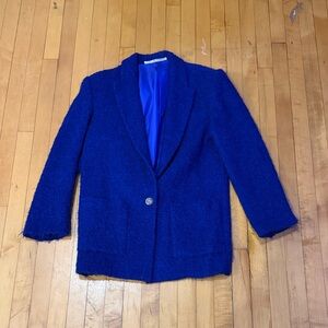 Oversized Blue Blazer